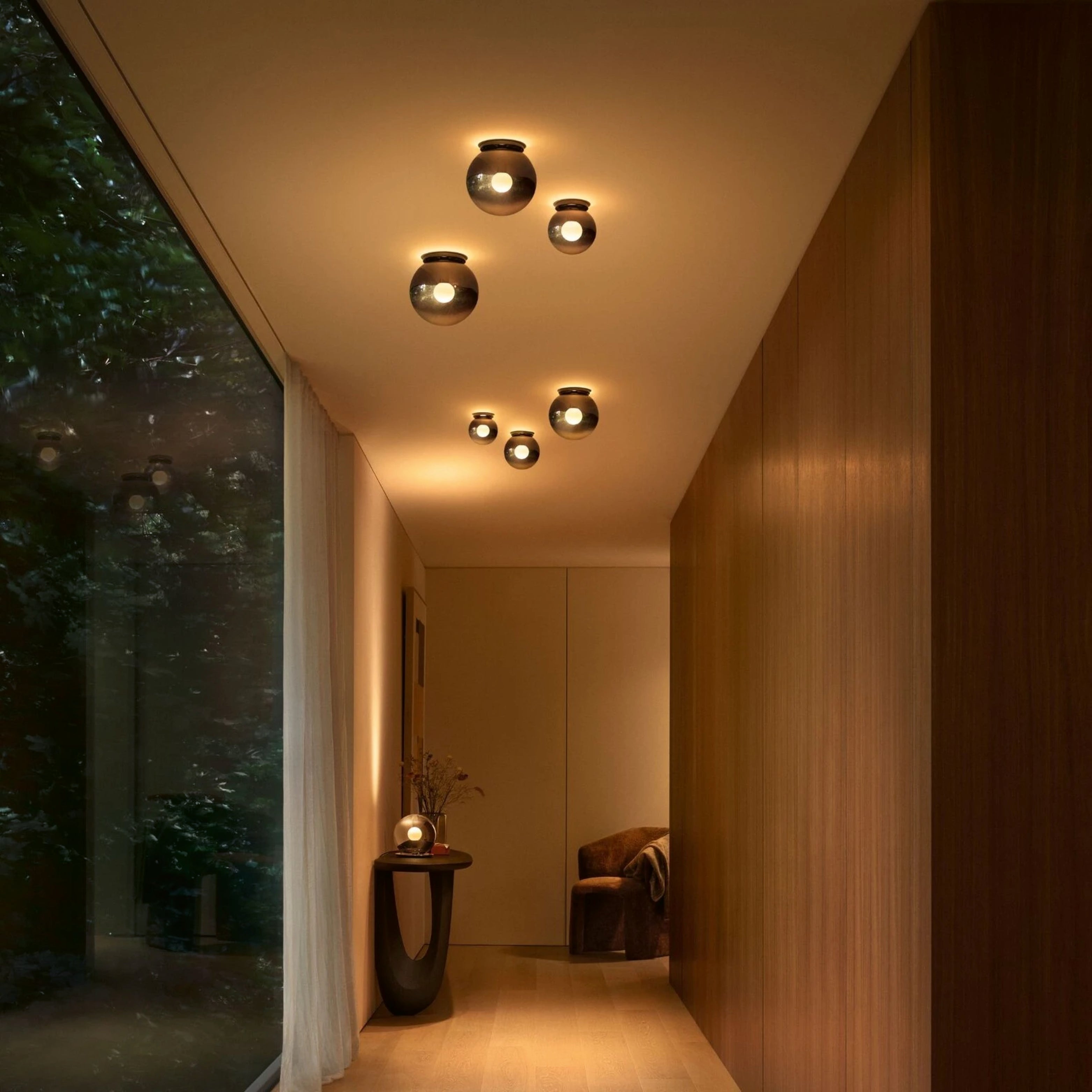Occhio Luna Piena Deckenlampe – elegante, runde Leuchte mit modernem Design und sanftem Licht.