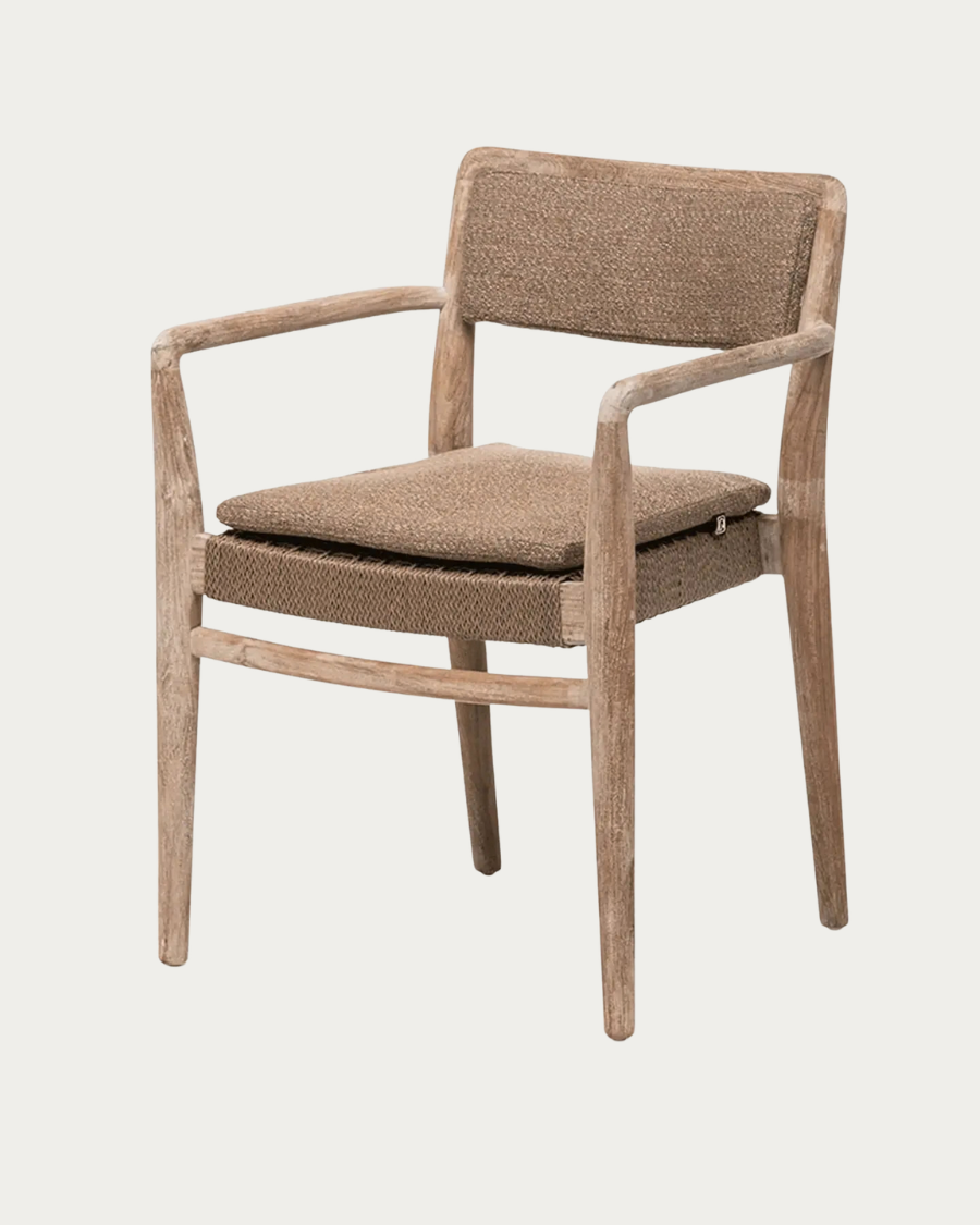 Chaise de jardin avec accoudoir JARED