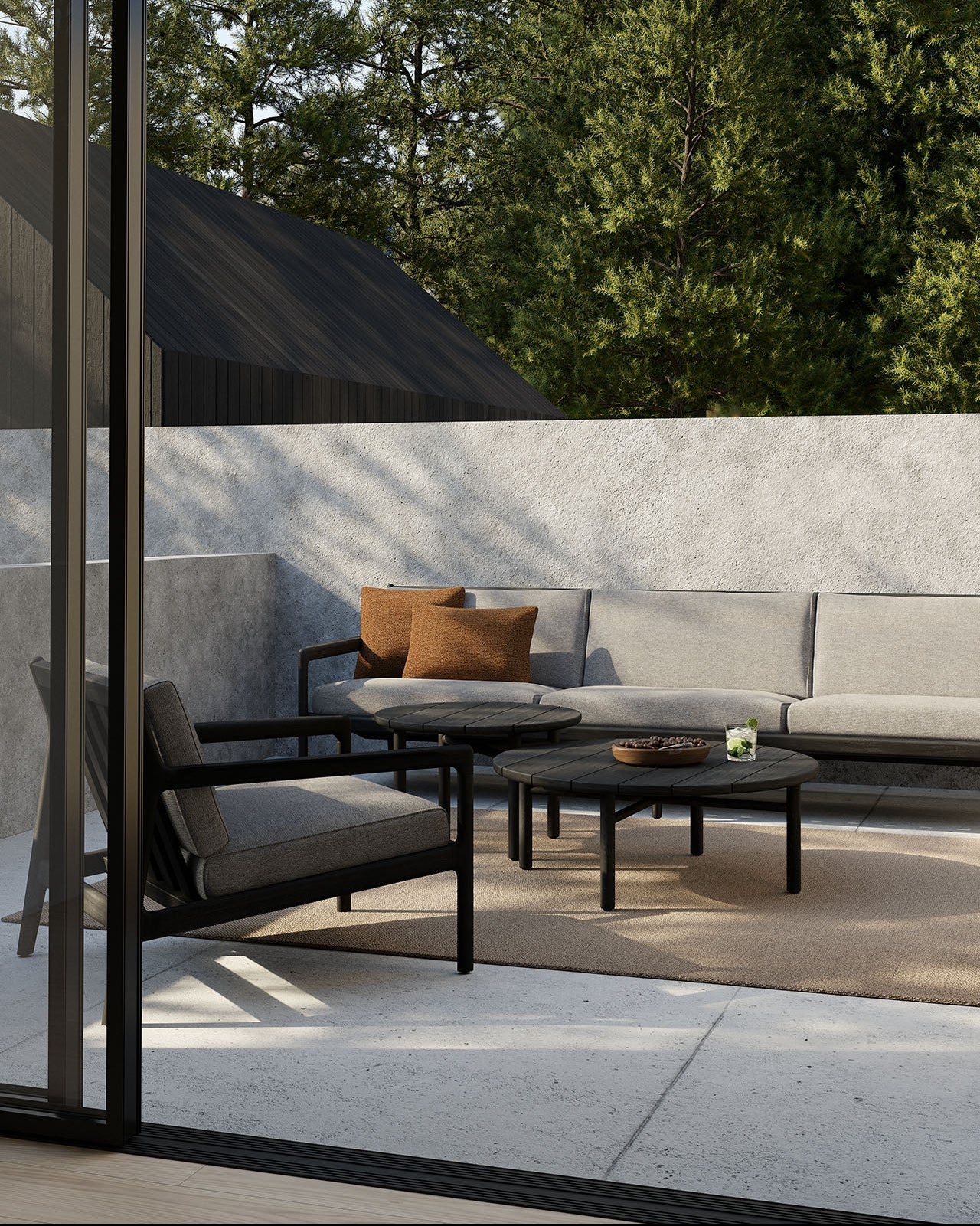 Canapé de jardin JACK OUTDOOR - 3 places