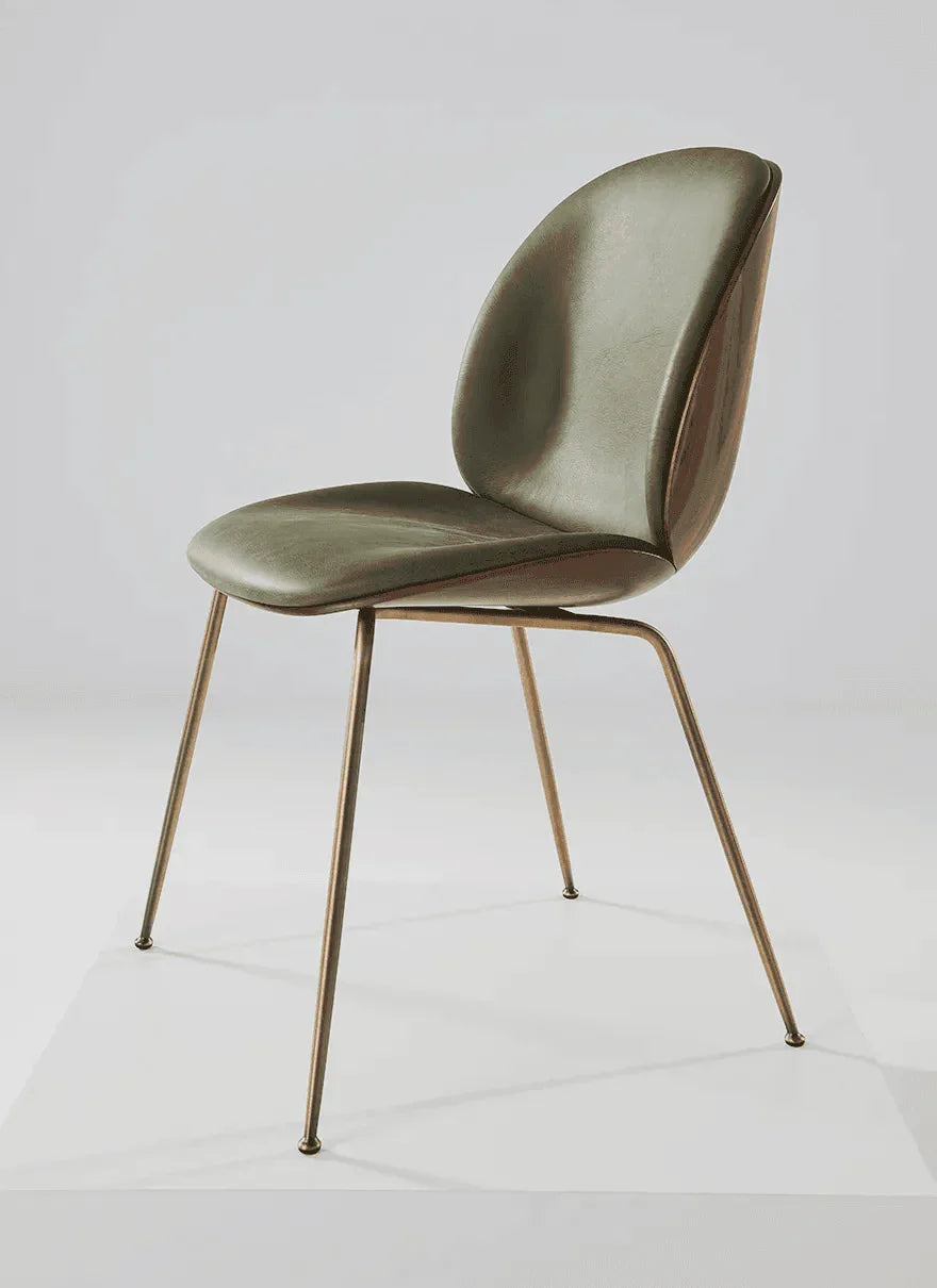 Chaise de salle à manger BEETLE - placage 3D