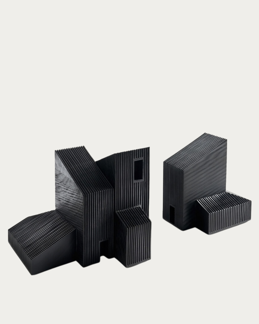 Décoration HOUSES Black Modern Farm