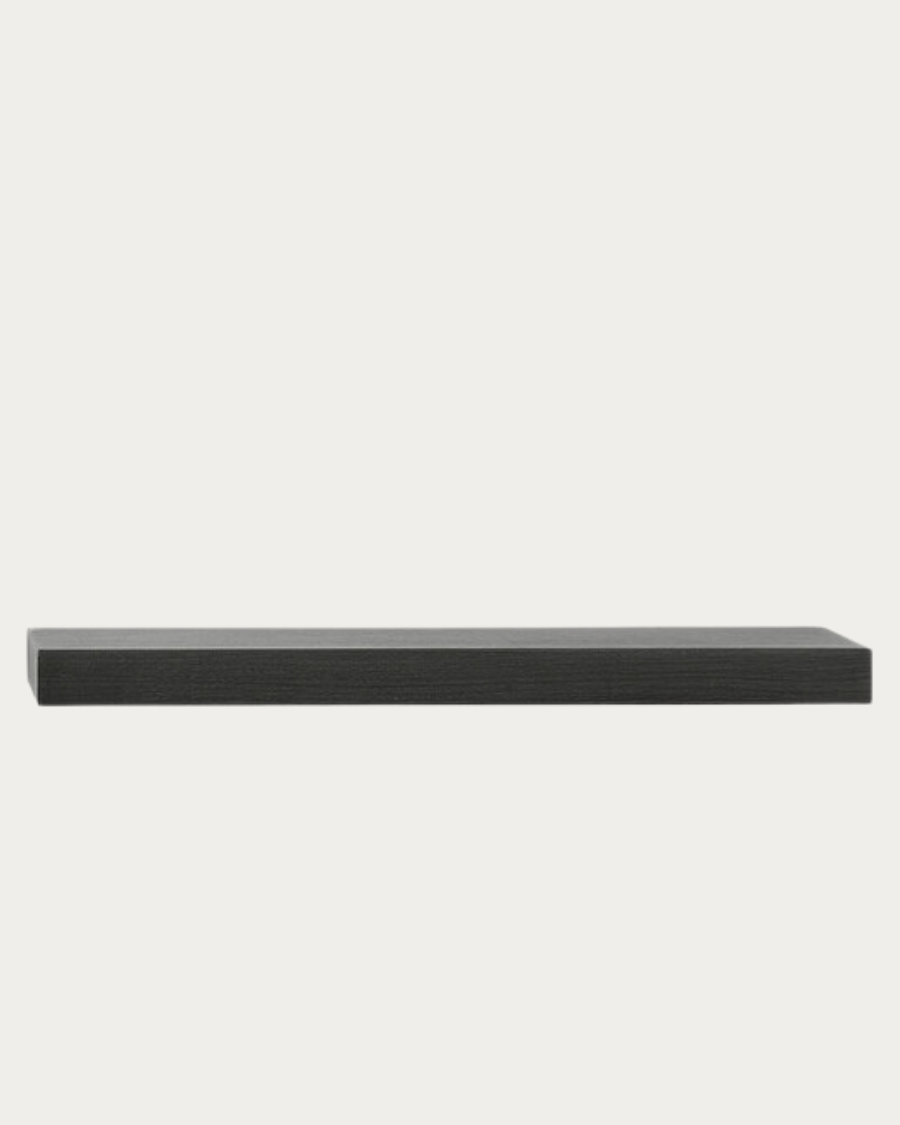 Shelf WALL SHELF black oak