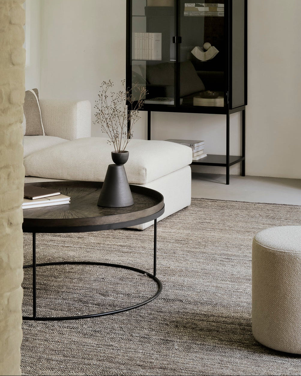 CLASSICS BLACK SLICE tray - Ø92