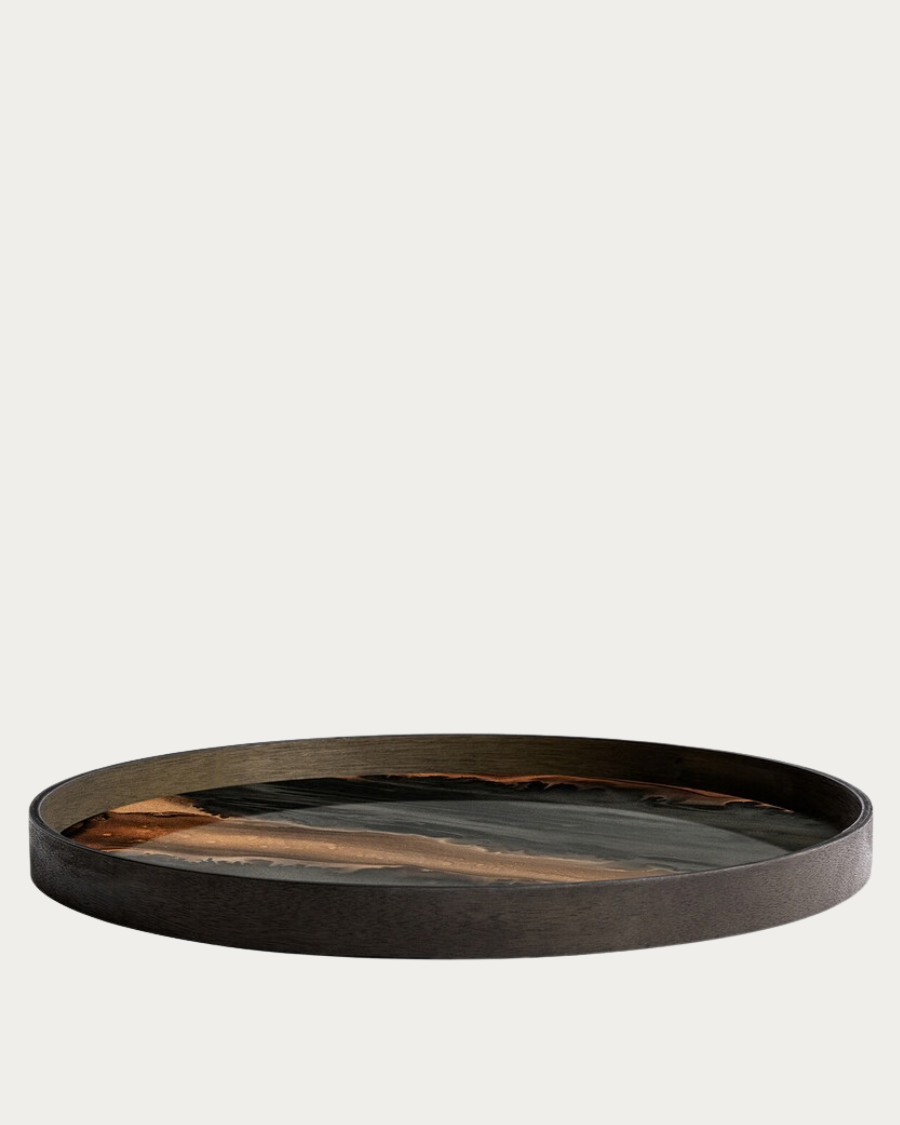 ORGANIC Bronze tray - Ø61