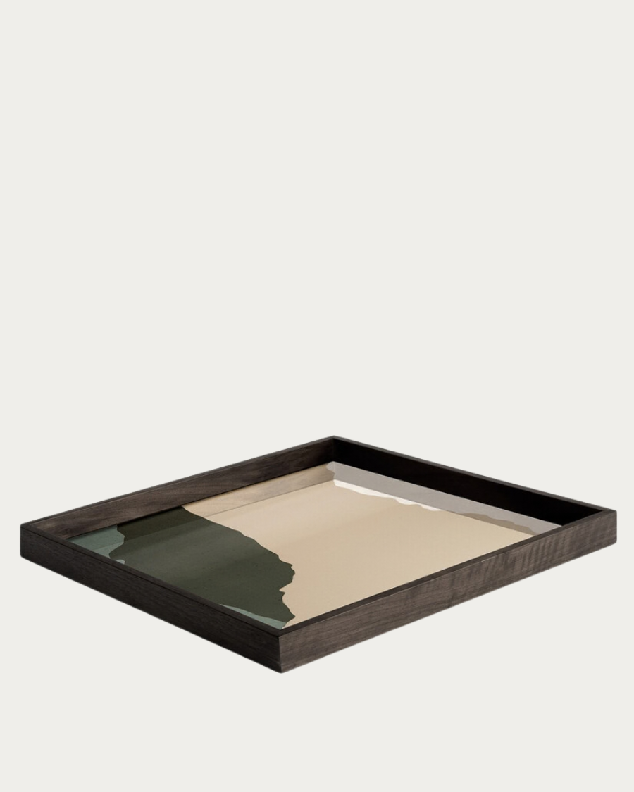 Glass tray WABI SABI
