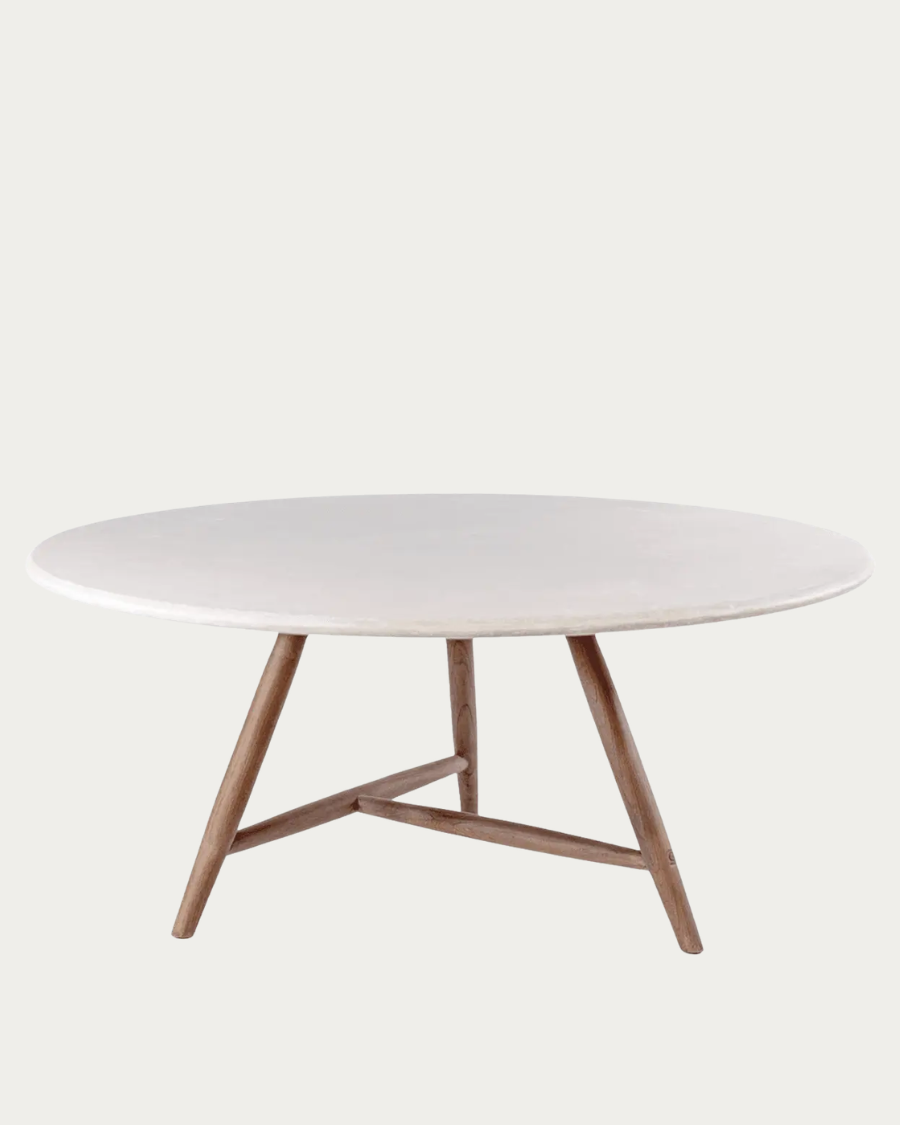 Garden table low FAYE concrete
