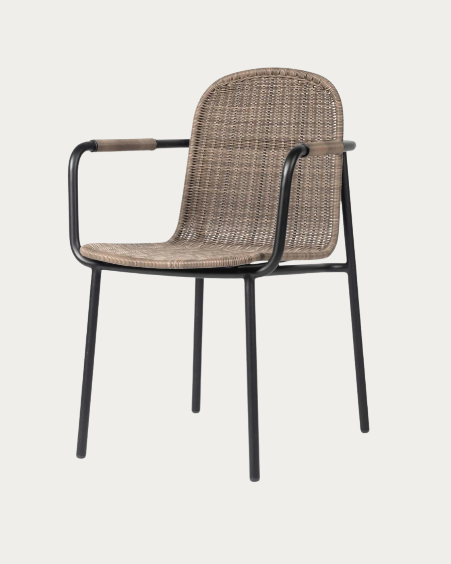Chaise de jardin WICKED Noir