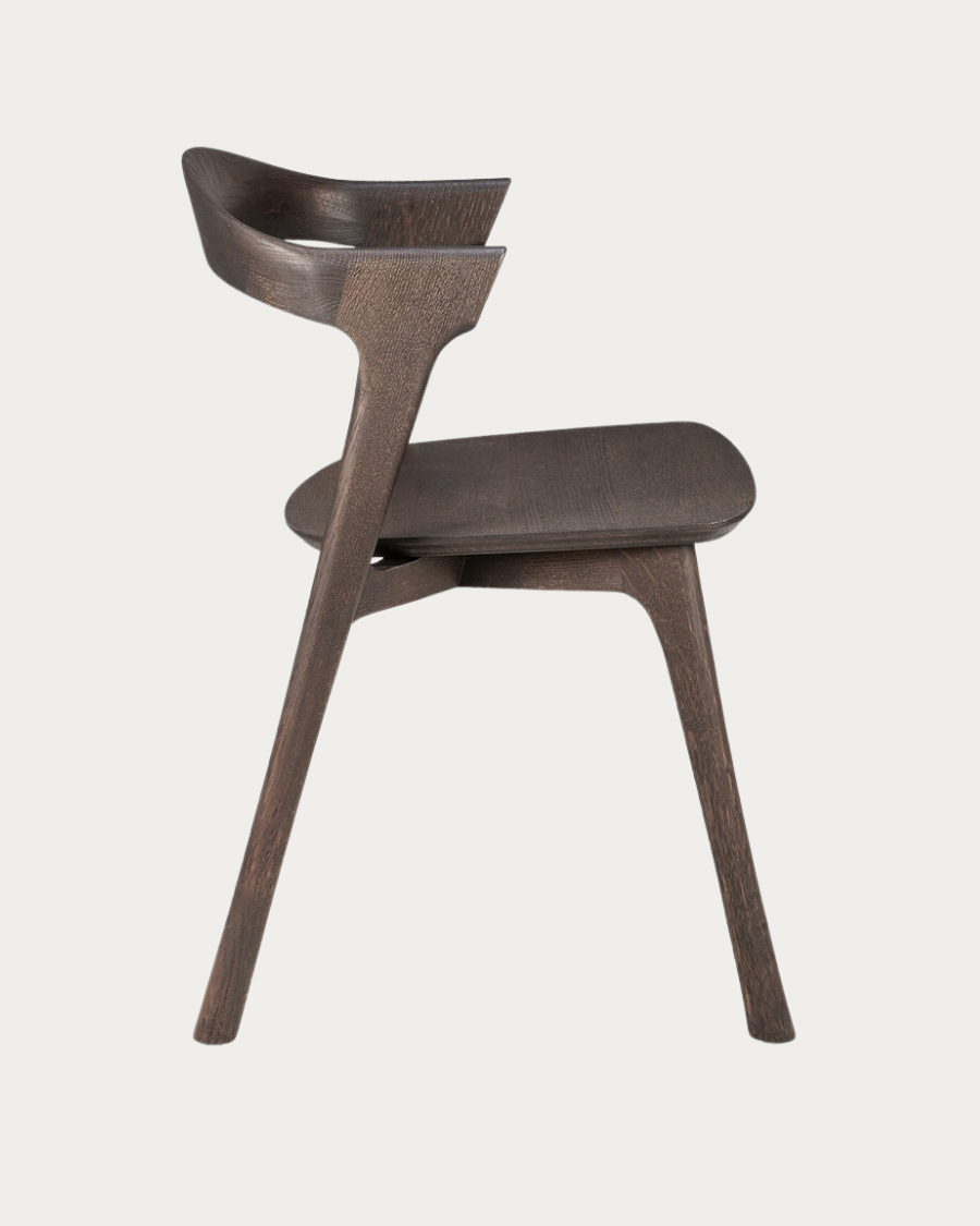Chaise BOK Chêne Marron