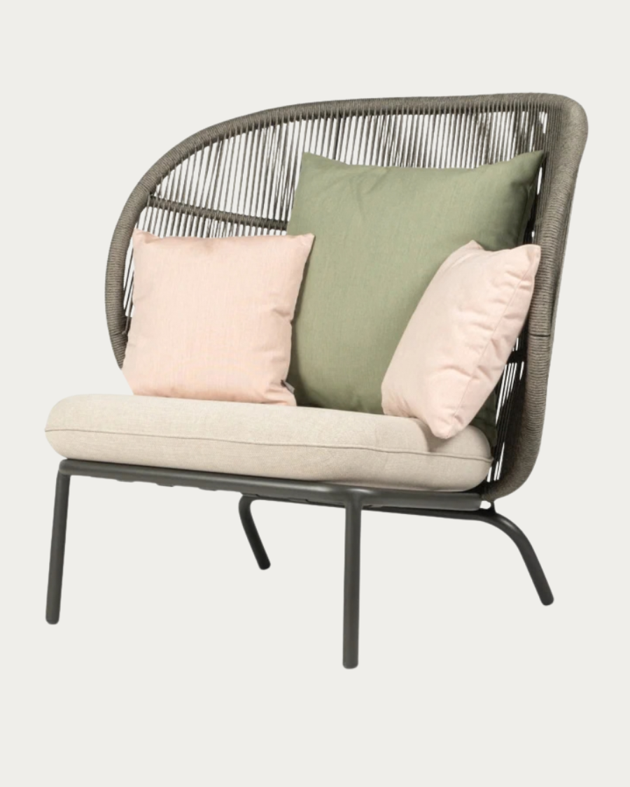 Kodo Cocoon Gartenschalde - Ensemble d'oreiller en amande