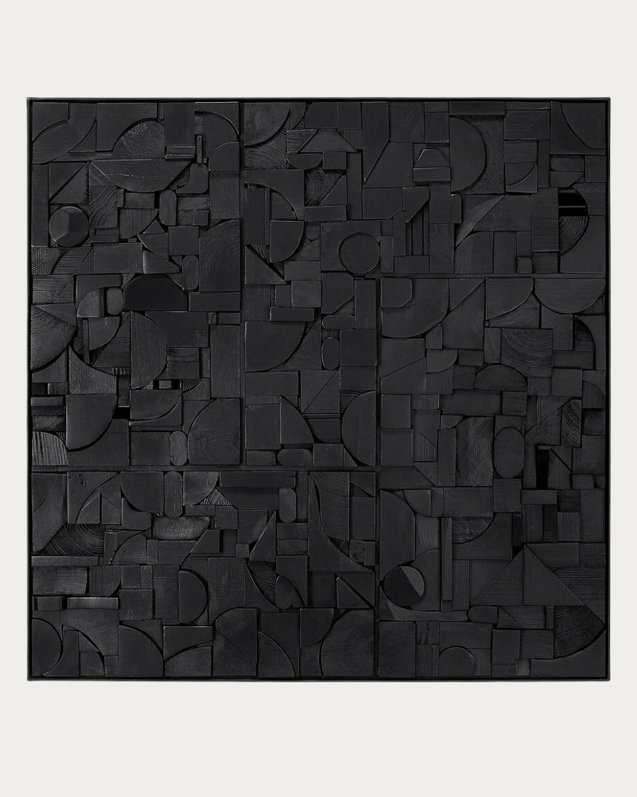 BRICKS square wall art