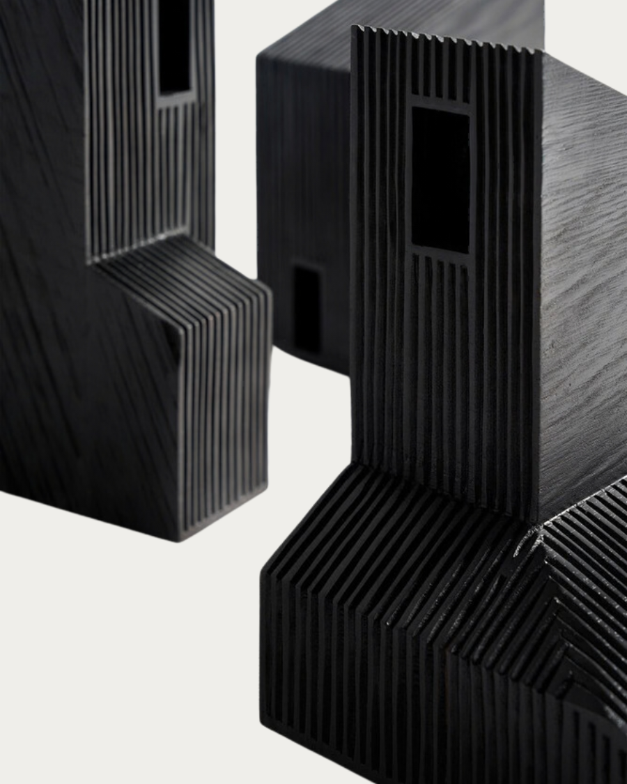 Décoration HOUSES Black Modern Farm