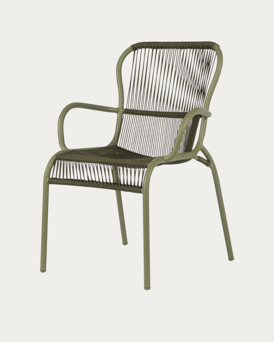 Chaise avec accoudoirs LOOP Rope