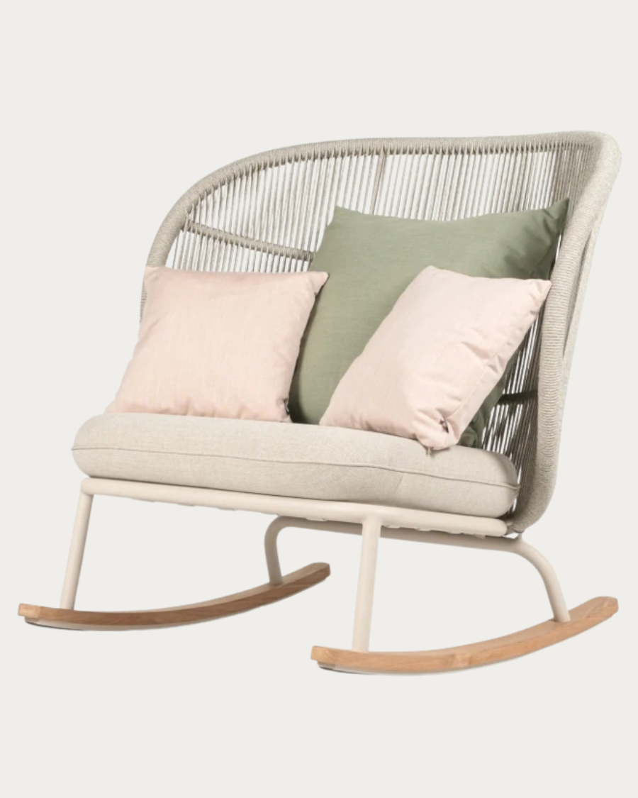 Chaise à bascule KODO - Almond Coussins Set