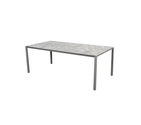 Dining table PURE Taupe 200x100