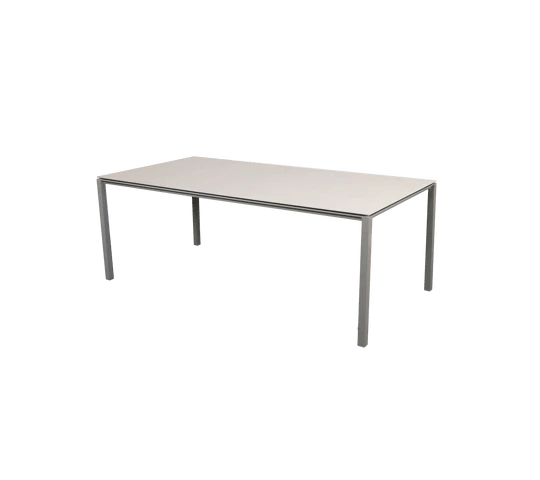 Dining table PURE Taupe 200x100