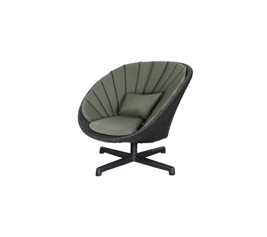Fauteuil pivotant PEACOCK