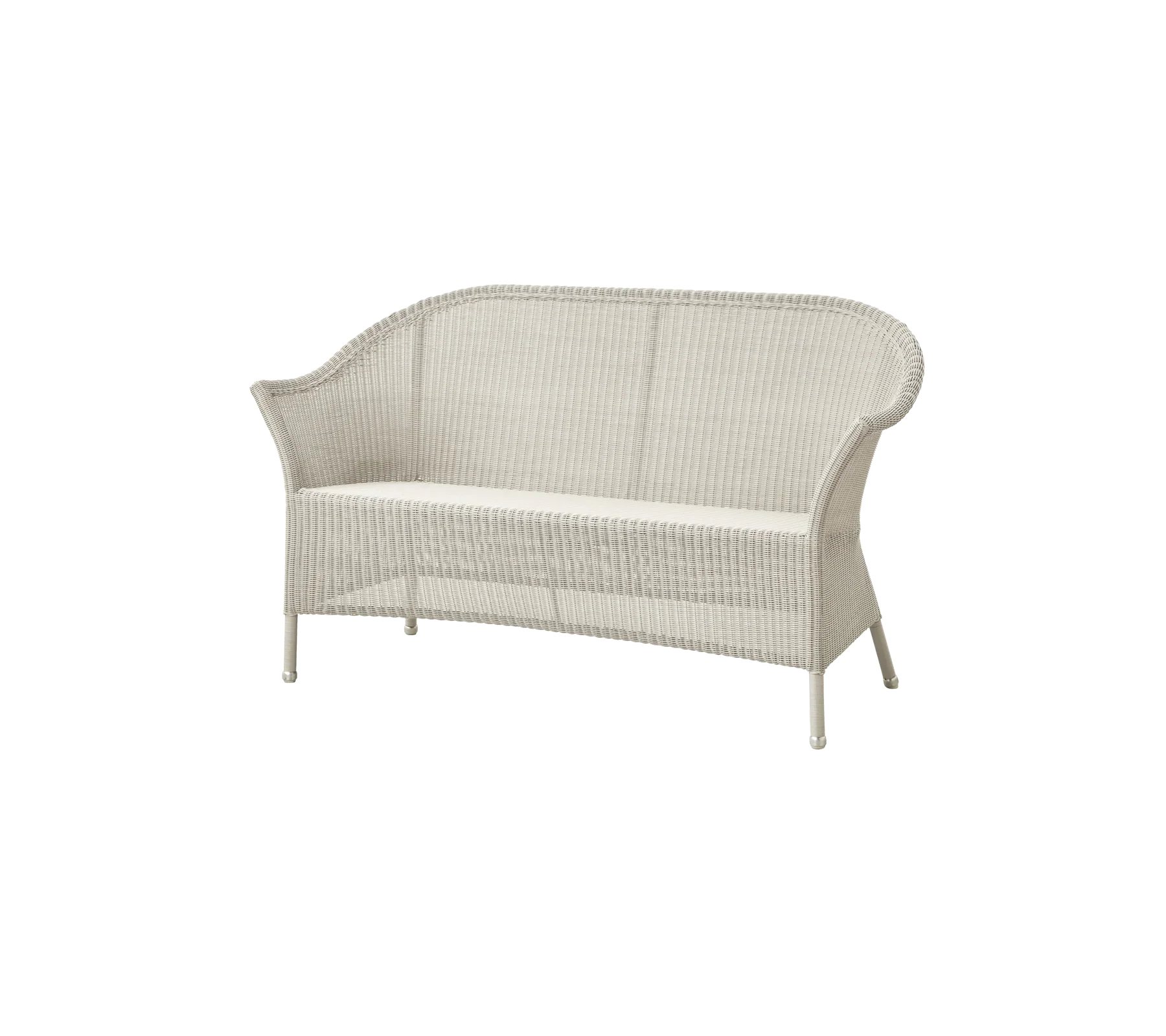 Garden sofa LANSING Sand 2 seater