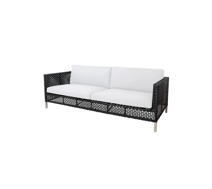 Garden sofa CONNECT anthracite 3 seater