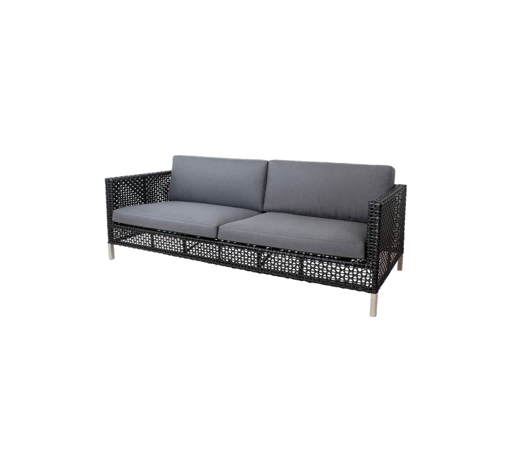 Garden sofa CONNECT anthracite 3 seater