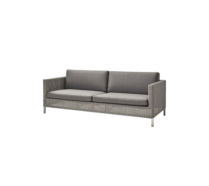 Garden sofa CONNECT Taupe 3 seater