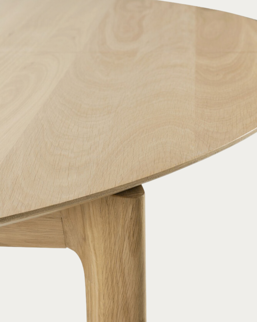 Table à rallonge BOK Rond Chêne