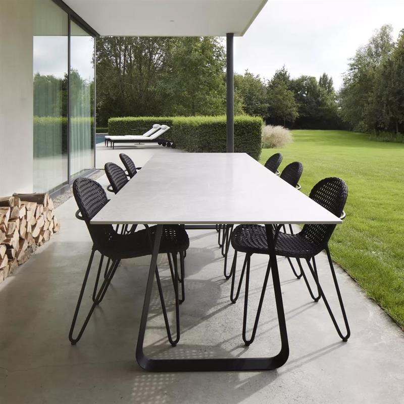Dining table CURVE RECTANGULAR