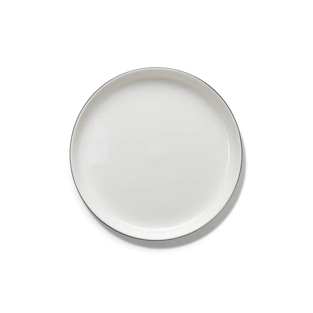 Low dinner plate PASSE-PARTOUT set of 4