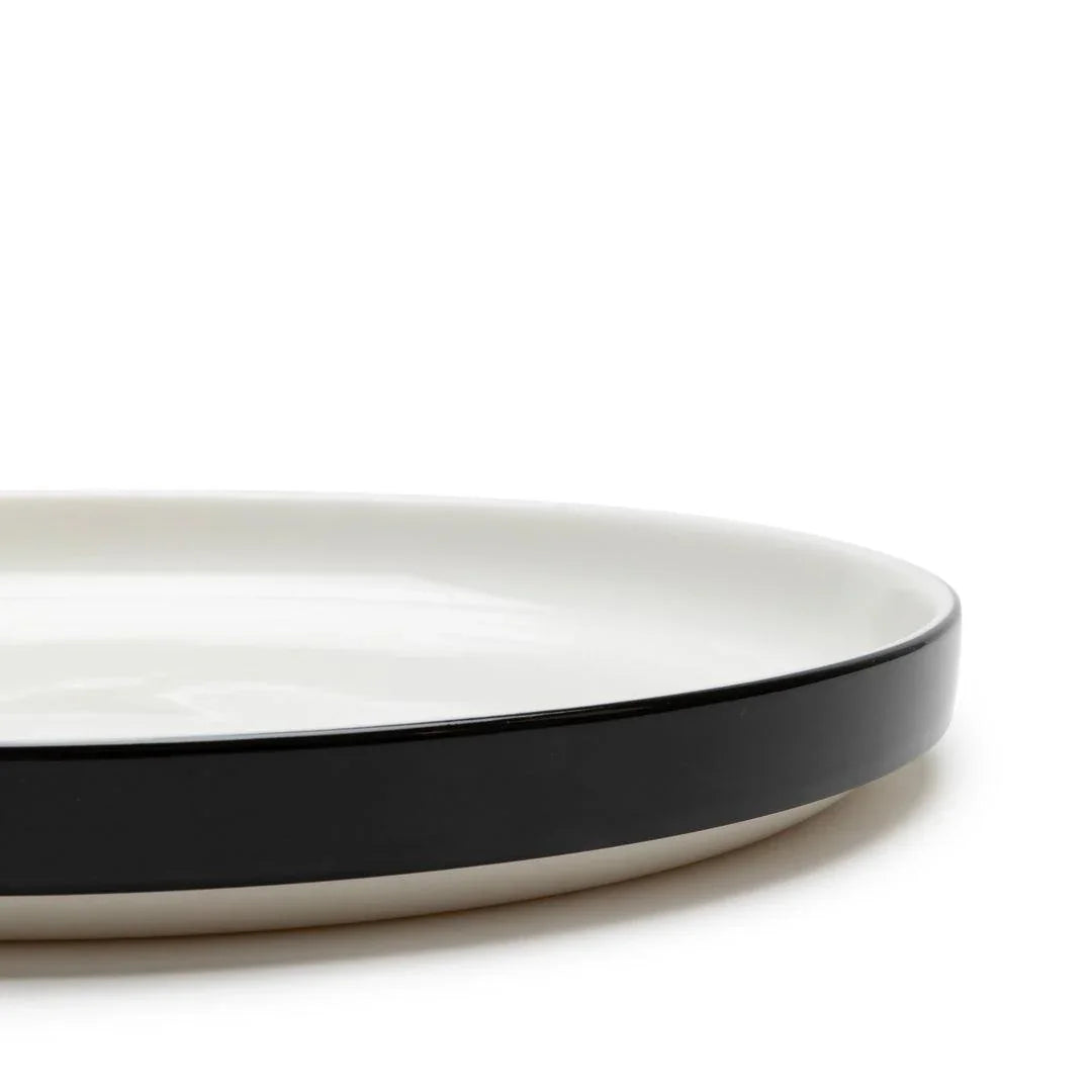 Low dinner plate PASSE-PARTOUT set of 4