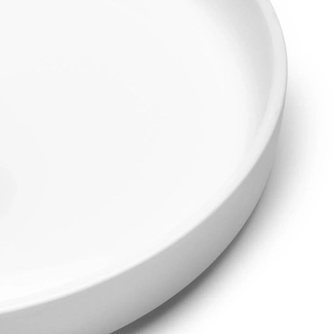 Assiette plate à bord haut PASSE-PARTOUT lot de 2