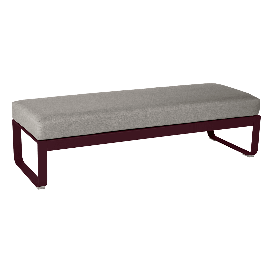 BELLEVIE bench with upholstery
