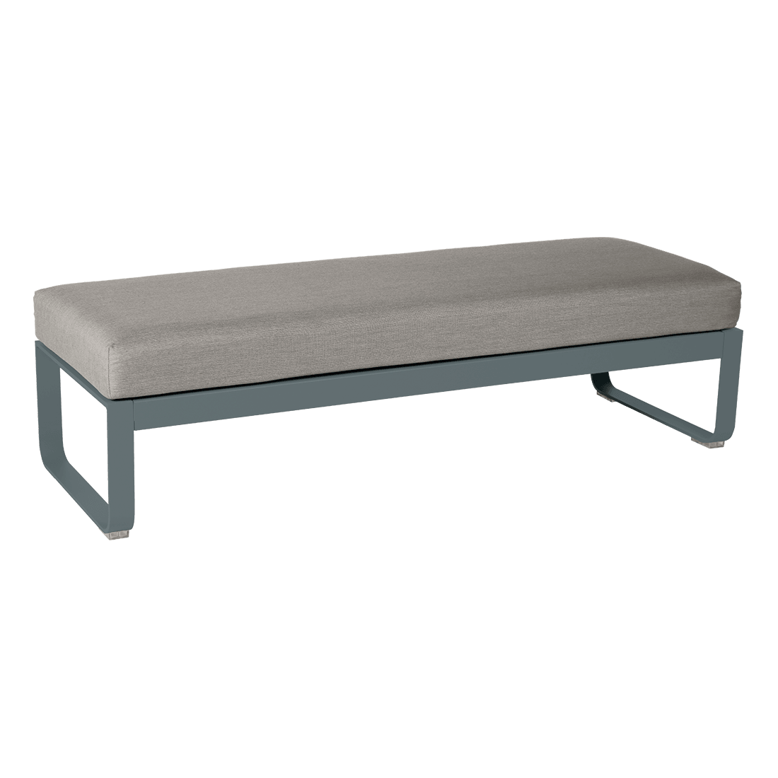 BELLEVIE bench with upholstery