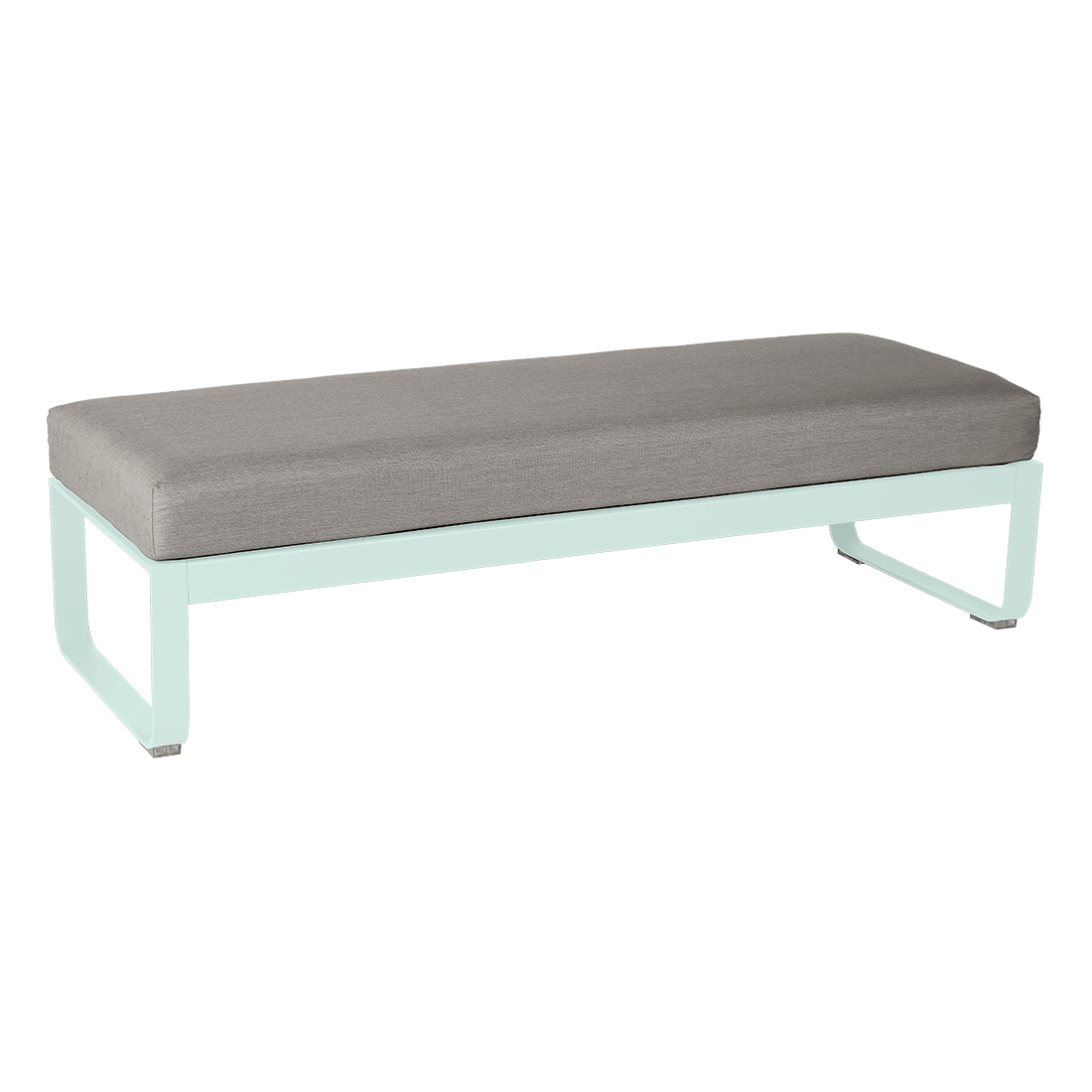 BELLEVIE bench with upholstery