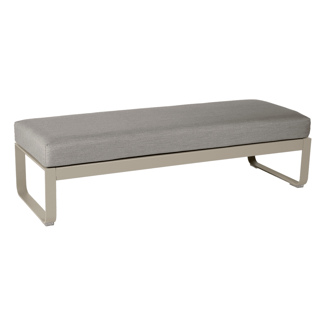 BELLEVIE bench with upholstery