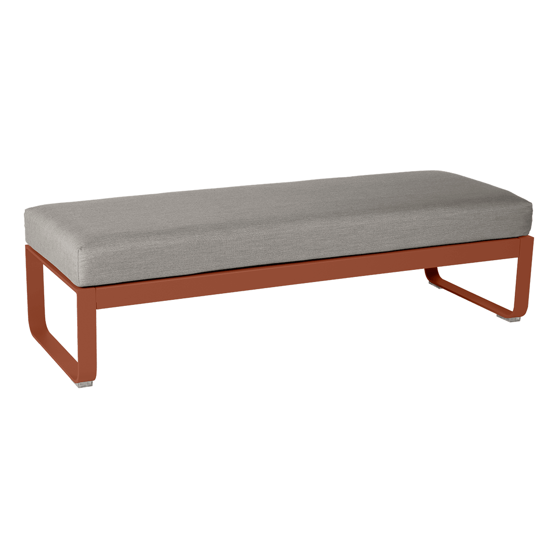 BELLEVIE bench with upholstery