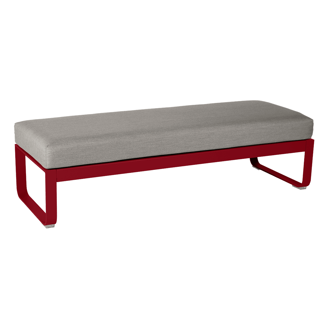 BELLEVIE bench with upholstery