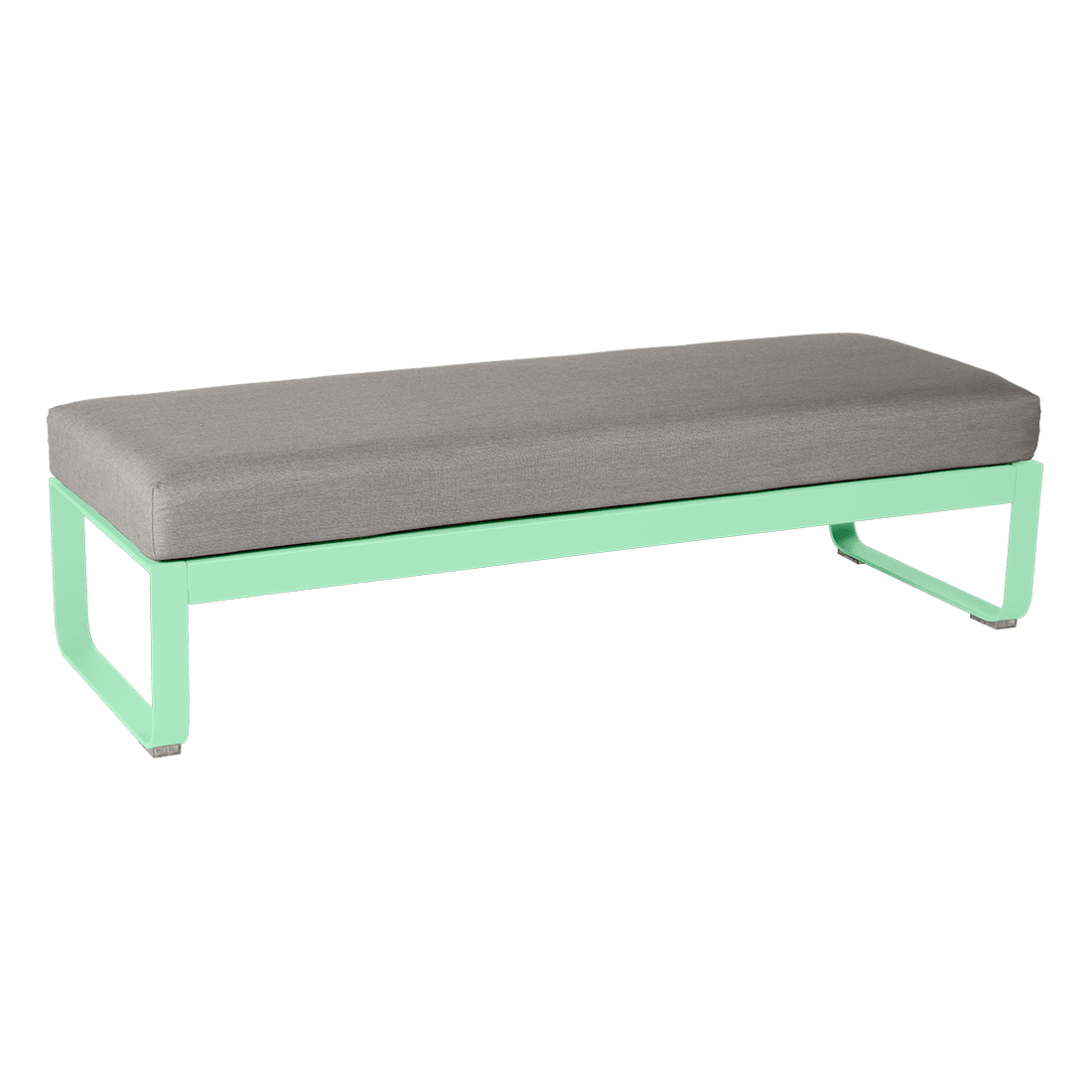 BELLEVIE bench with upholstery