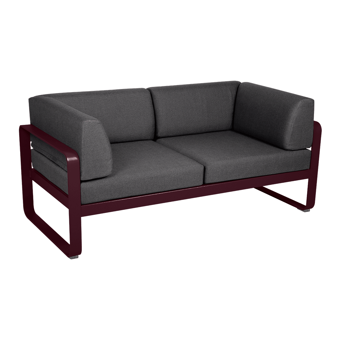 BELLEVIE garden sofa - 2-seater with side cushions
