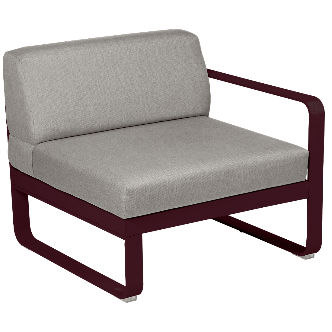 1-seater corner element BELLEVIE - right