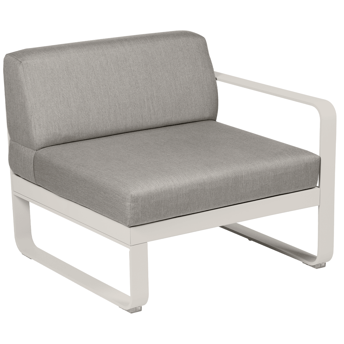 1-seater corner element BELLEVIE - right