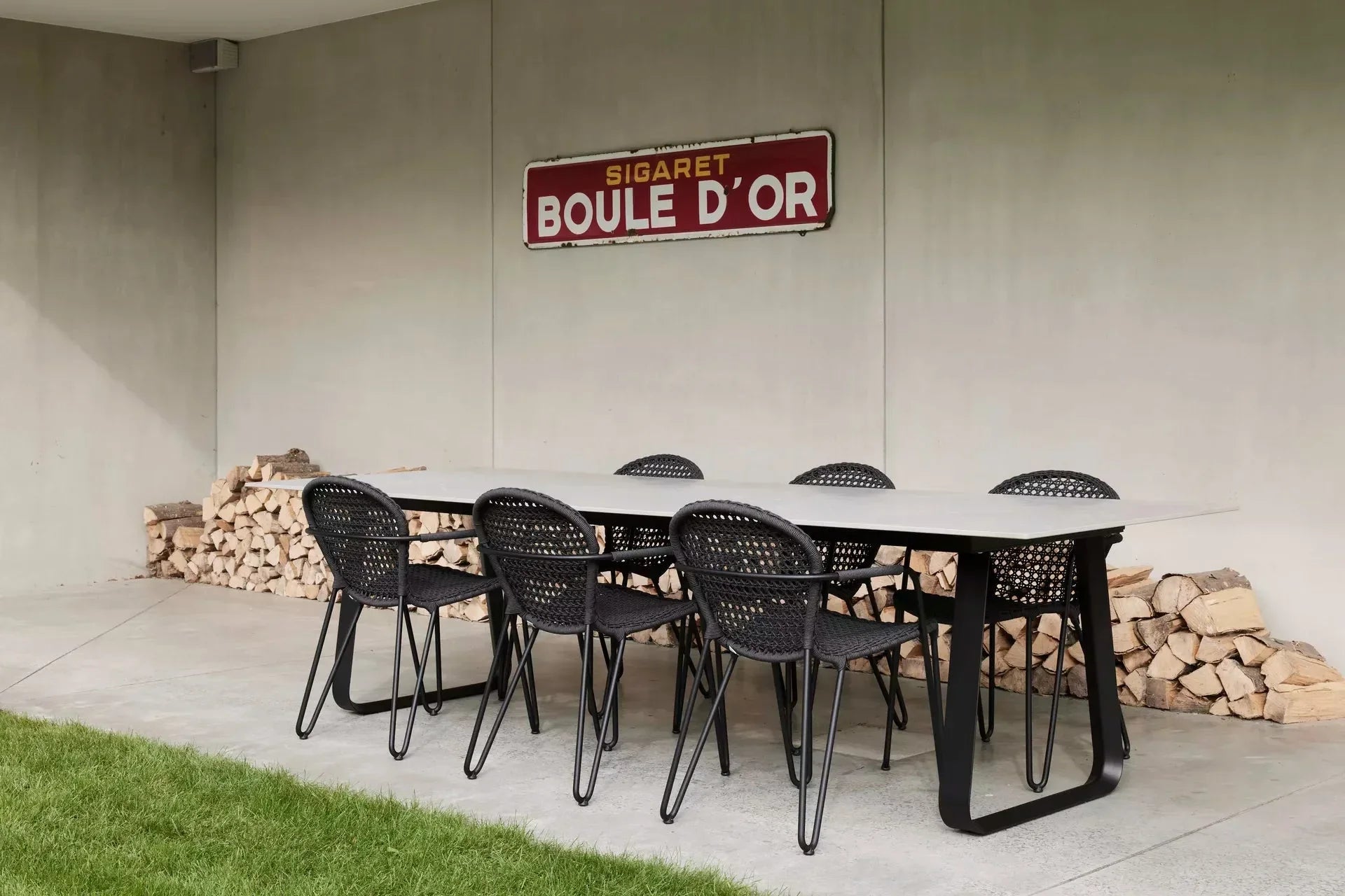 Dining table CURVE RECTANGULAR