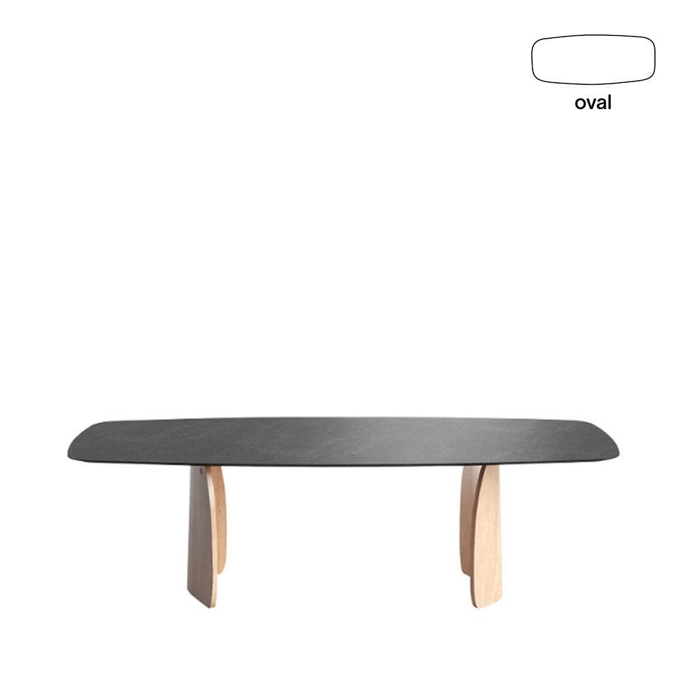 Esstisch DOLMEN T0700 - Keramik & Eiche | Mobitec | Homestorys