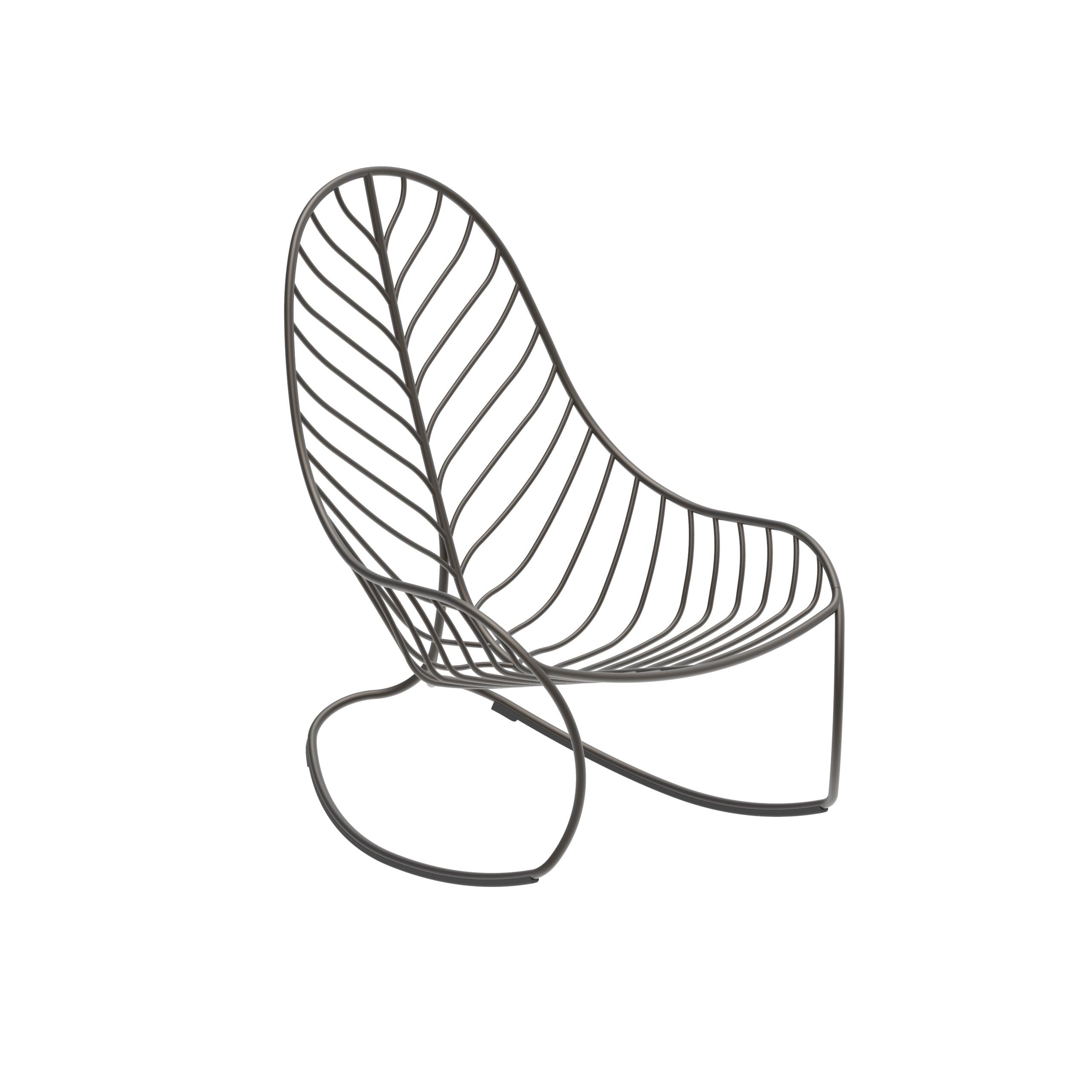 FOLIA bronze rocking chair