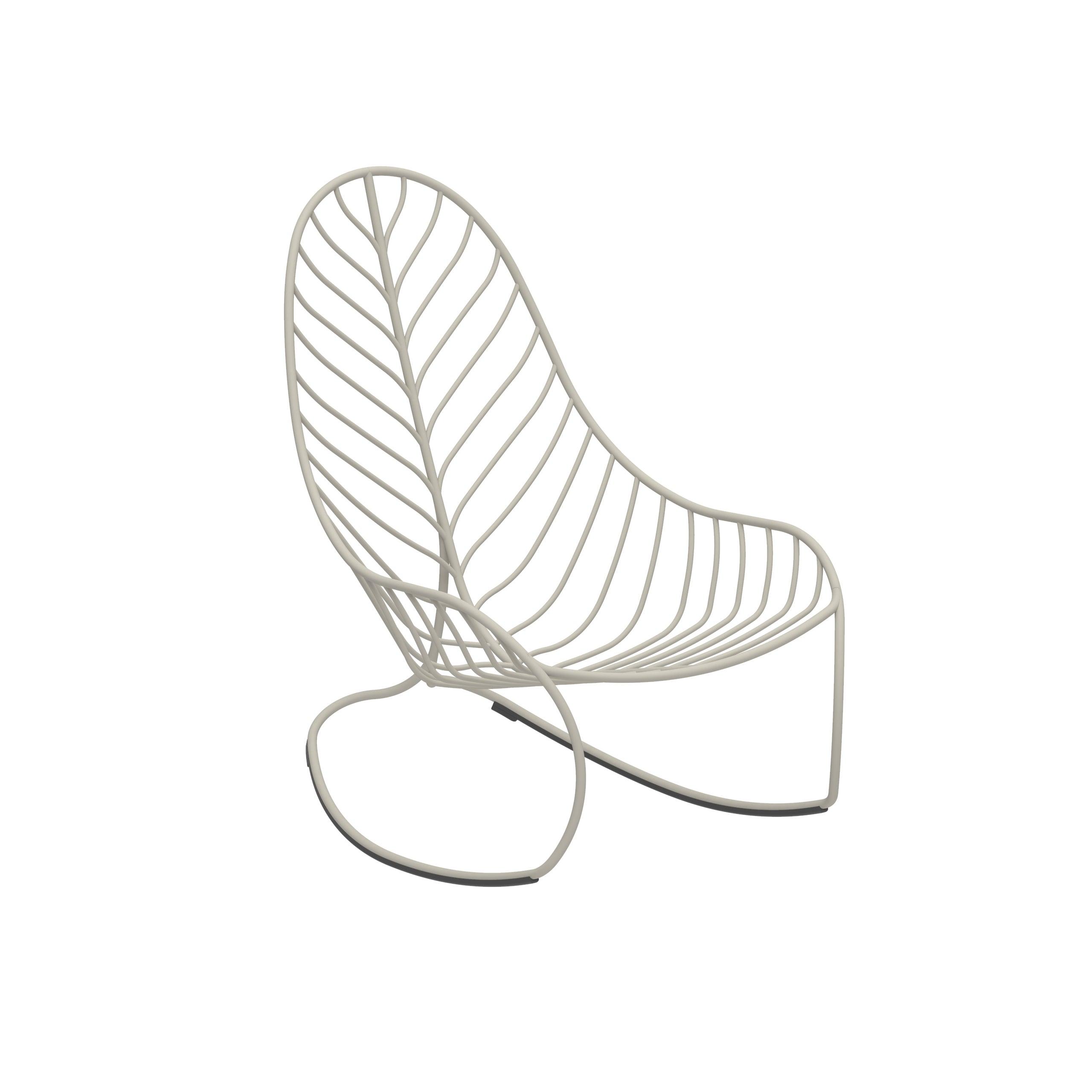 Schaukelstuhl FOLIA Kieselstein | Royal Botania | Homestorys
