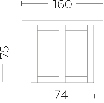 JUSTIN dining table - round