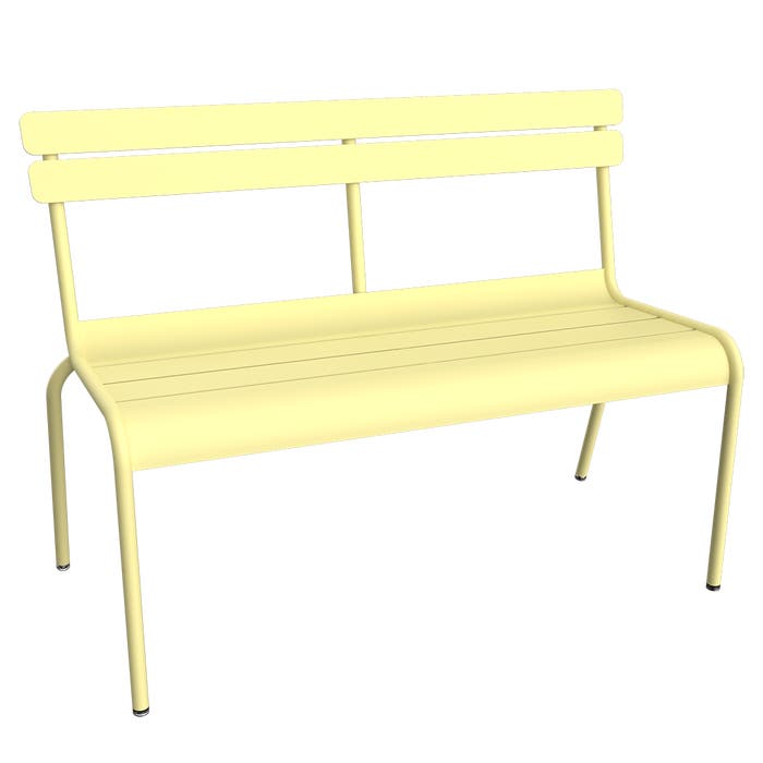 Garden Bench with Backrest LUXEMBOURG | _ Fermob _SKU 4115A6