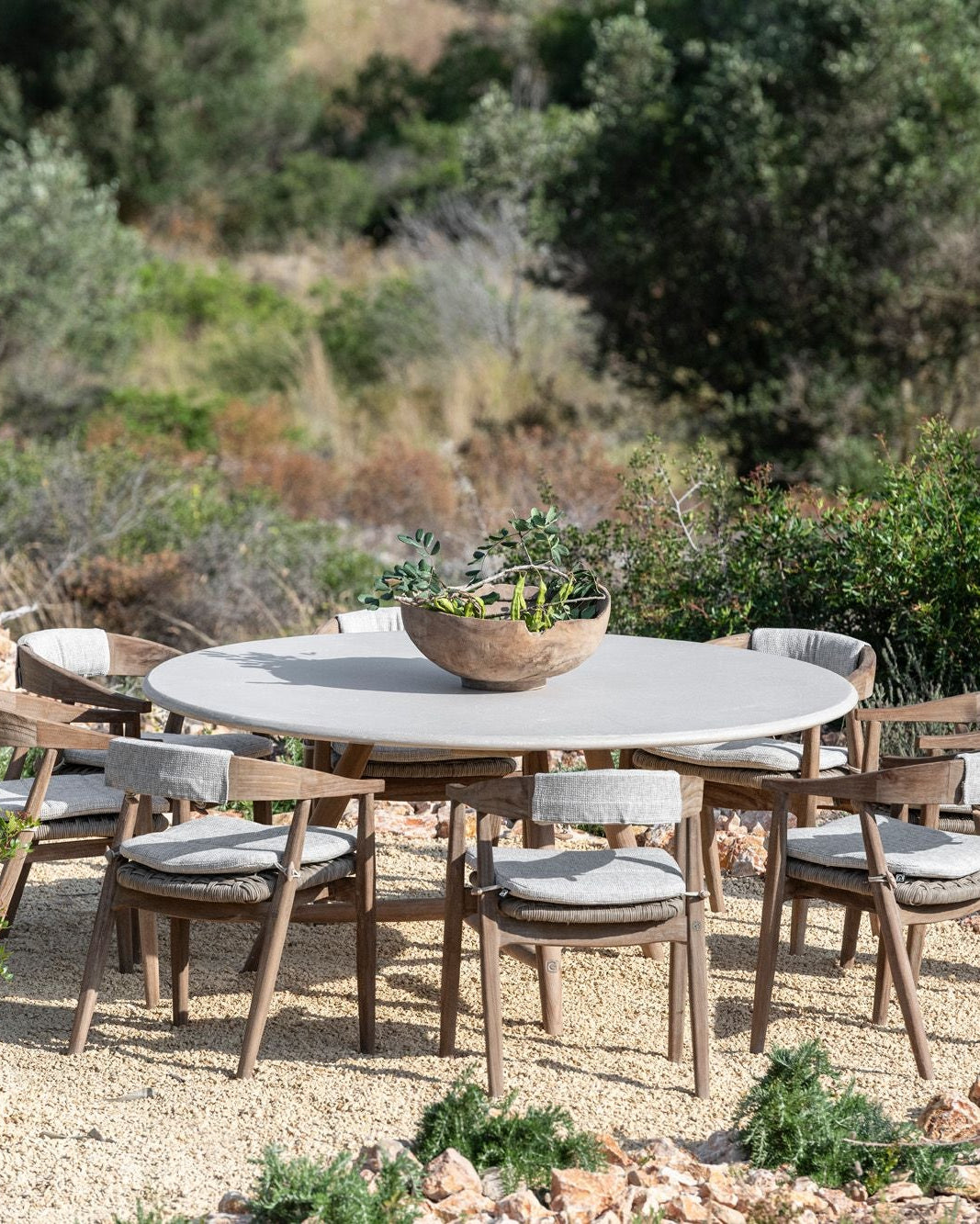 Table de jardin FAYE Béton