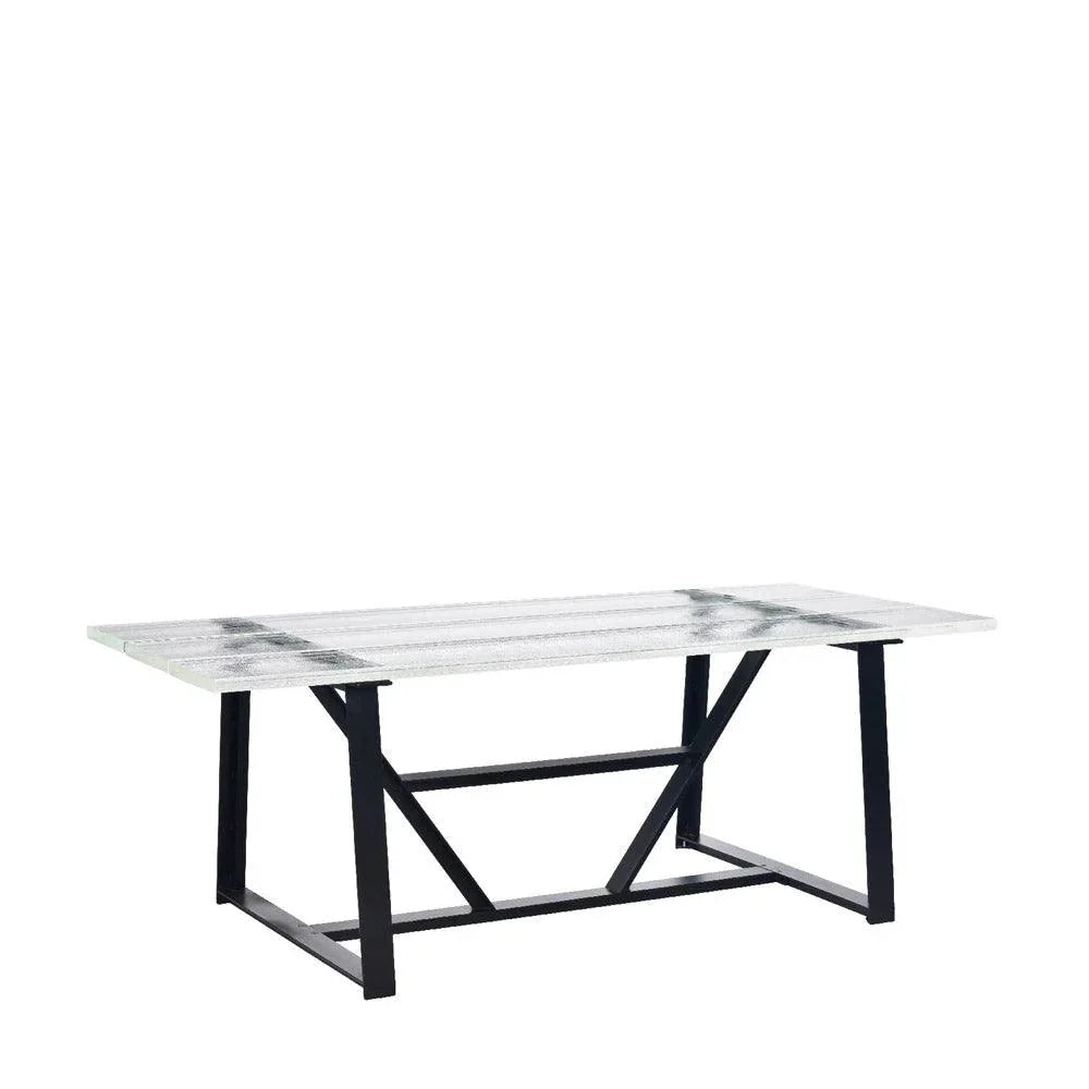 EXPO Timothy Oulton ICEBERG Table de salle à manger avec 6 chaises MIMI