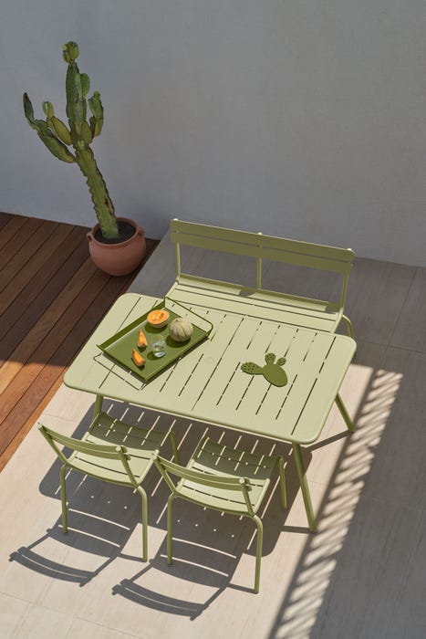 Garden Bench LUXEMBOURG with Backrest
