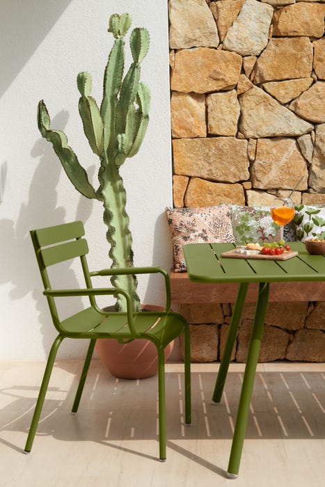 LUXEMBOURG Bridge Garden Chair with Armrests