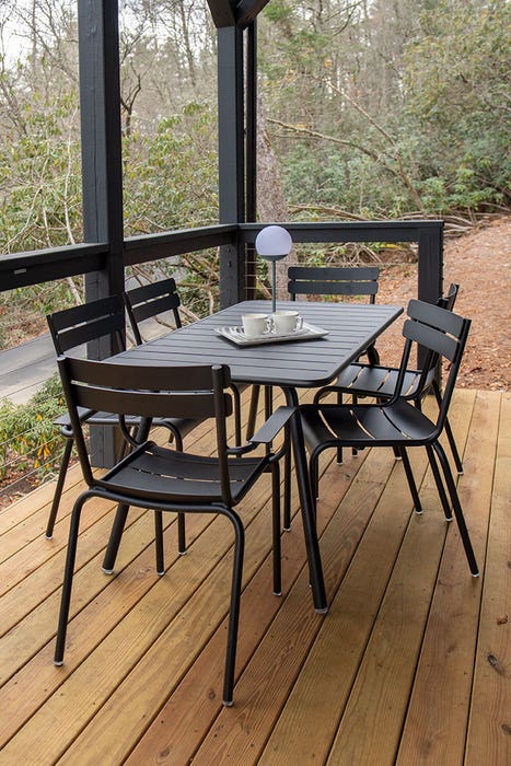 LUXEMBOURG Bridge Garden Chair with Armrests